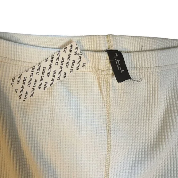 NWT Urban Outfitters Out from under Waffle knit flare pants - Picture 2 of 3
